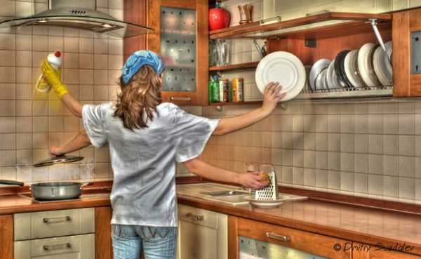 Как ведет домашнее хозяйство женщина-домохозяйка